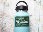 Texas Bumper Sticker for Hydroflask
