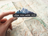 Wish You Were Here Pink Floyd Lyrics Sticker