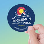 Hagerman Pass Colorado Sticker