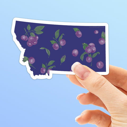 Montana Huckleberry Sticker