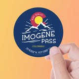 Imogene Pass Colorado Sticker