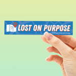 Lost on Purpose Adventure Sticker