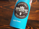 Meerkat Moto 3" Round Sticker on 21 oz Hydro Flask