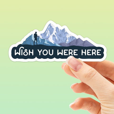 Wish You Were Here Pink Floyd Lyrics Sticker